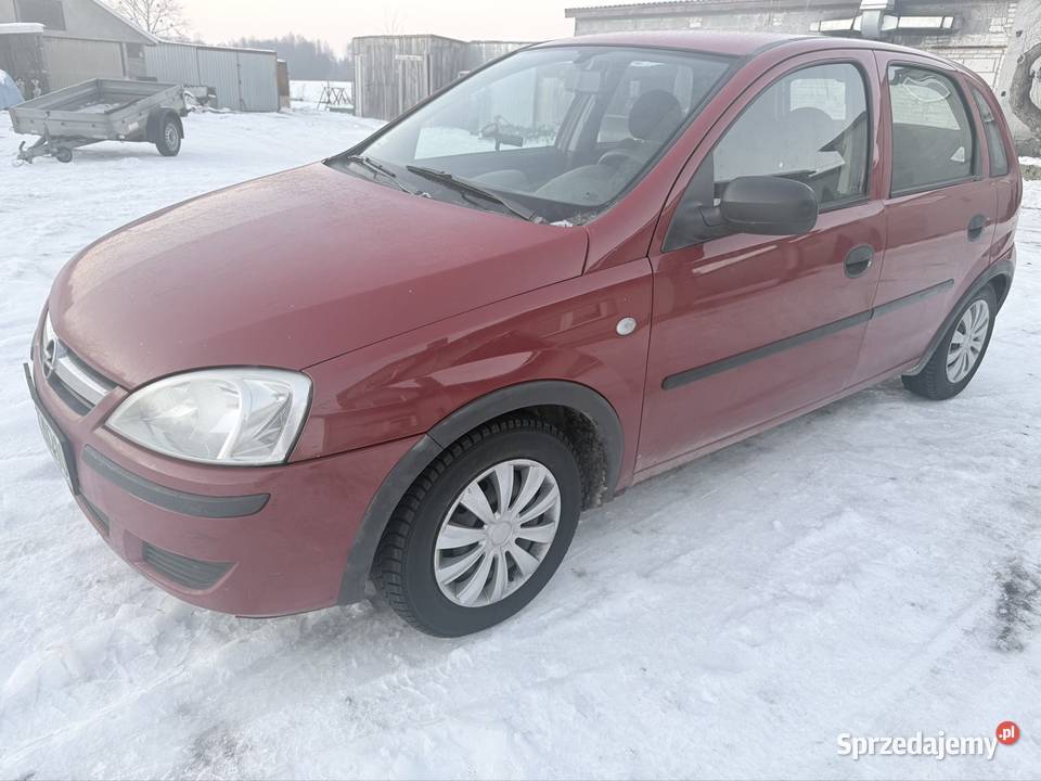 Opel Corsa C 10 manualna mazowieckie Nowe Sarnowo