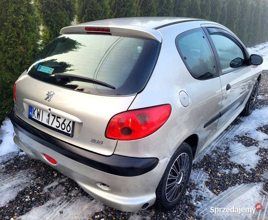 Peugeot 206 11 Instalacja Gazowa Długie Opłaty benzyna+LPG małopolskie Kraków