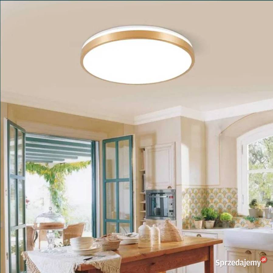 Nowa lampa sufitowa oświetlenie plafon głośnik Poraj