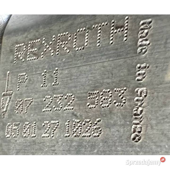 Rexroth 07232583 Rexroth 07 232 583 Pompa wielkopolskie Poznań sprzedam