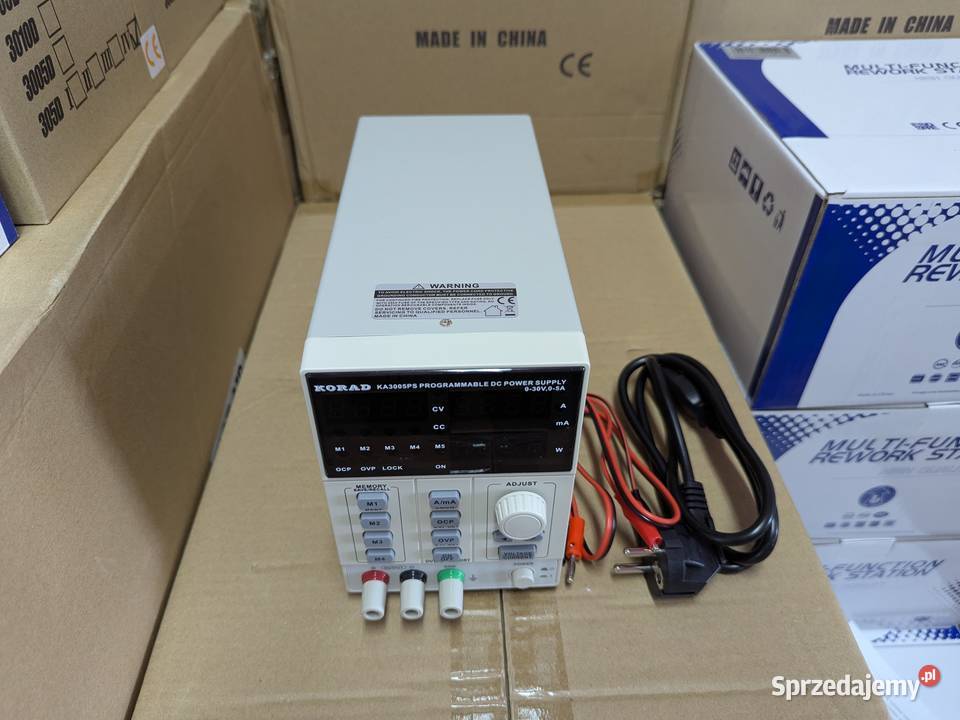 Zasilacz laboratoryjny KORAD KA3005 30V 5A PC Zawiercie