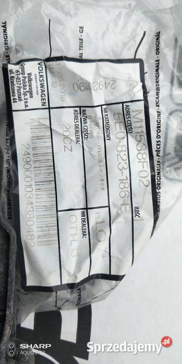 Skoda Octavia III zamek rygiel maski Karoseria Łódź