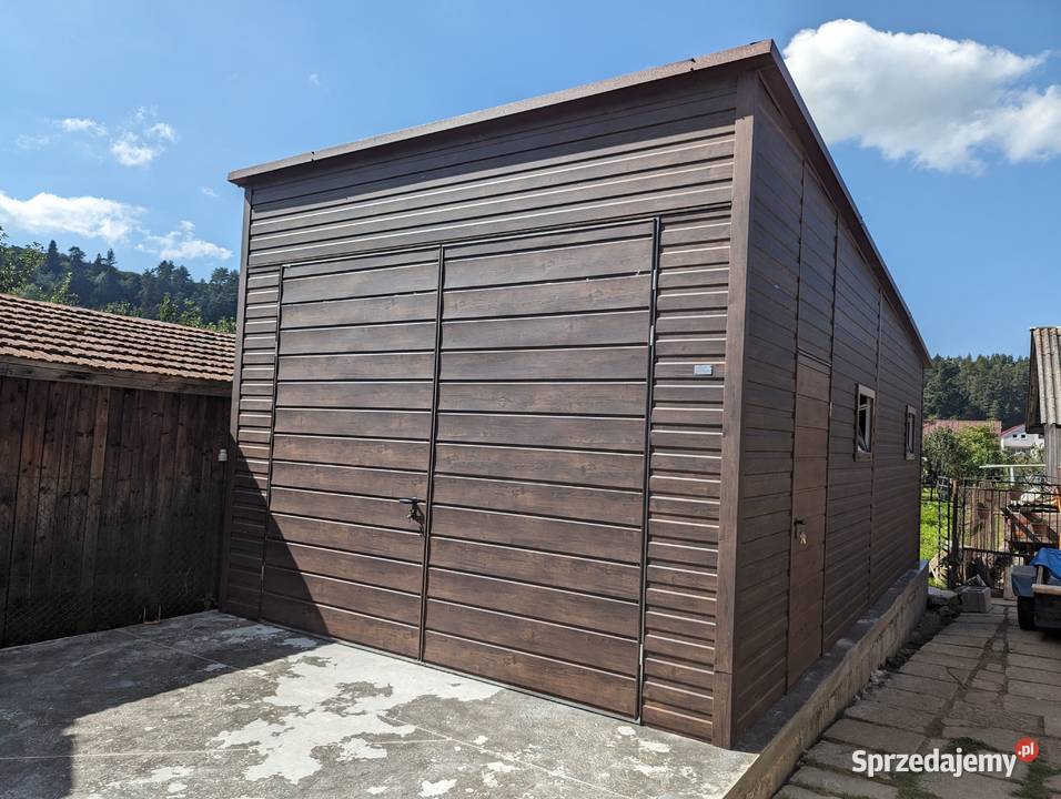 garaż blaszany 3x5 6x6 9x6 10x6 hala wiata