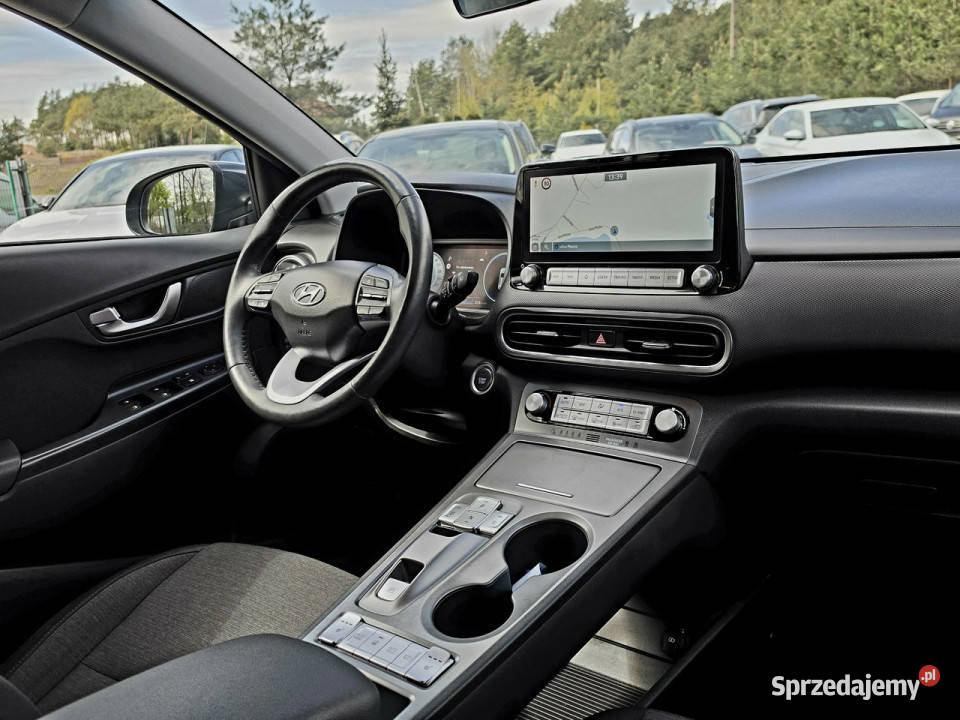 Hyundai Kona Electric 39kWh Premium Iwłaściciel podgrzewane fotele Kona