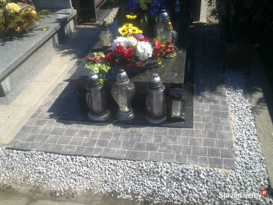 Obudowa obramowanie położenie z kostki brukowej Wrocław