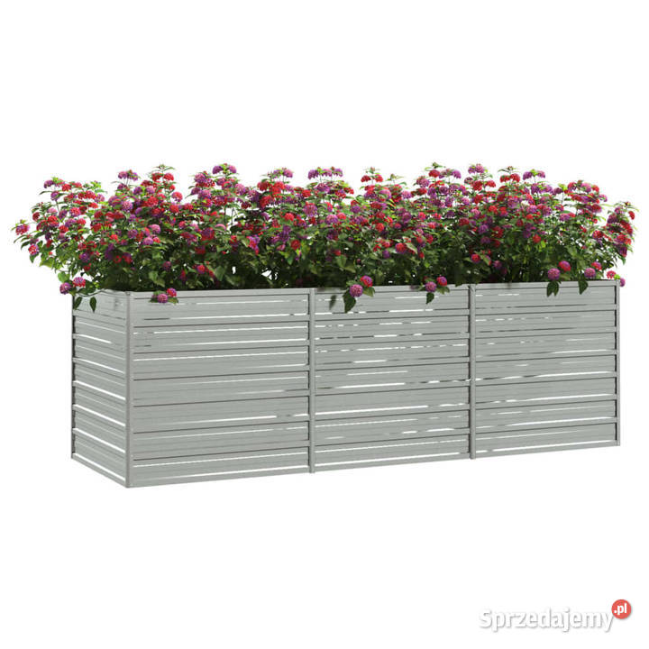 Donica do podwyższonej rabaty 240x80x77 stal Donice