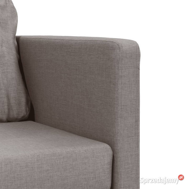 Sofa podłogowa 2w1 kolor taupe 112x174x55