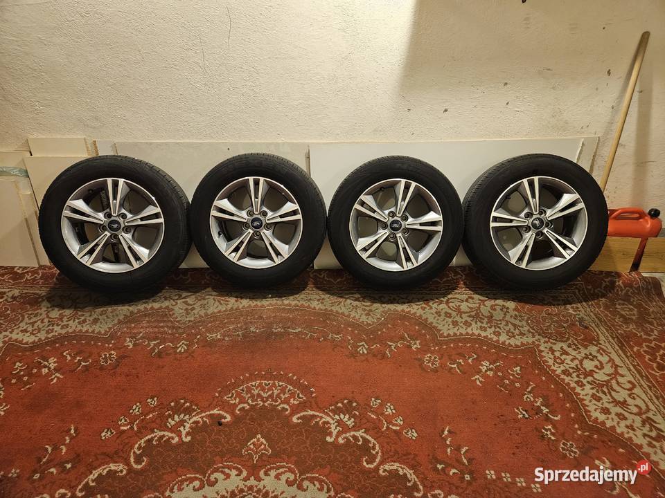 Oryginalne Felgi Ford 16 5x108 z oponami letnimi Rawicz