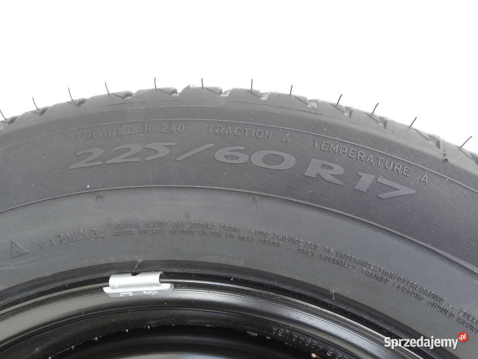 JEEP CHEROKEE V KL KOŁO DOJAZDOWE ZAPASOWE 17
