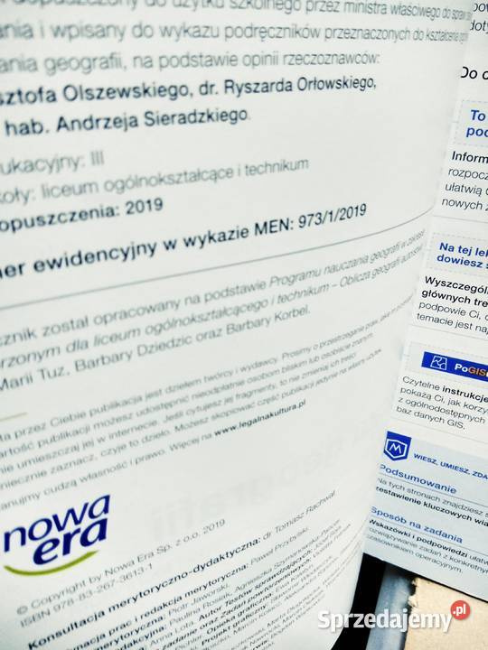 Oblicza geografii podręczniki ponadpodstawowe Warszawa
