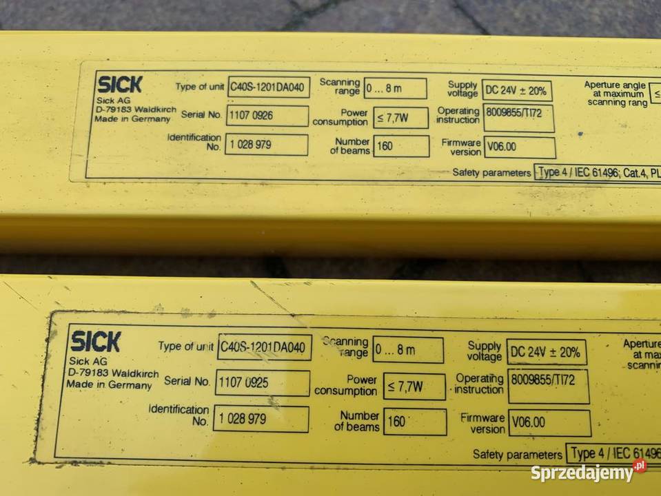 Sick C40S1201DA040 1028979 Pozostałe