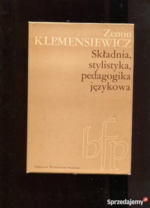 Składnia stylistyka pedagogika językowa Książki i Podręczniki sprzedam