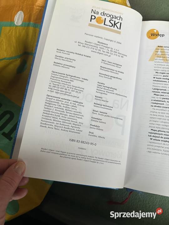 Atlas Samochodowy Na drogach Polski Readers Gliwice