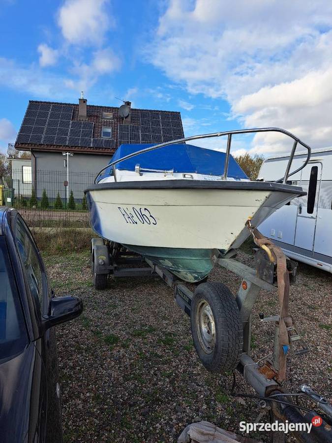 Przyczepa podłodziowa Riba BVT 2500 z łodzią Niwka