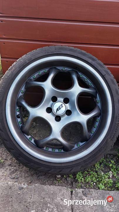 Koła AEZ GERMANY 5X100 R18 OPONY Z 22ROKU Motoryzacja Wyrzysk