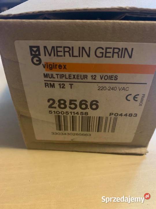 Multiplexeur RM12T Merlin Gerin vigirex Warszawa