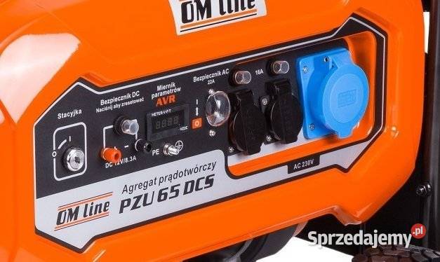 OLEO MAC OM LINE PZU 65E DCS AGREGAT GENERATOR Opalenica