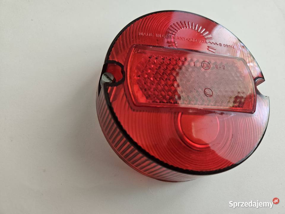 Klosz lampy tylnej DDR nowy do Mz TS Simson Toruń