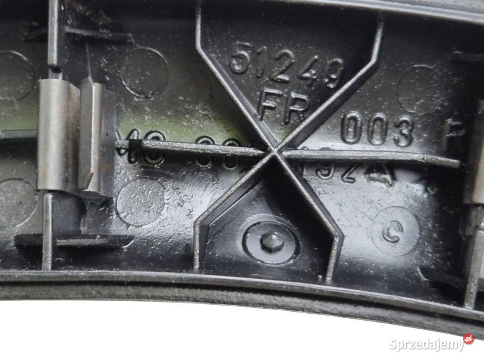 KLAMKA RĄCZKA DRZWI WEWNĘTRZNA PRZÓD TYŁ PRAWY osobowe Klamki wewnętrzne