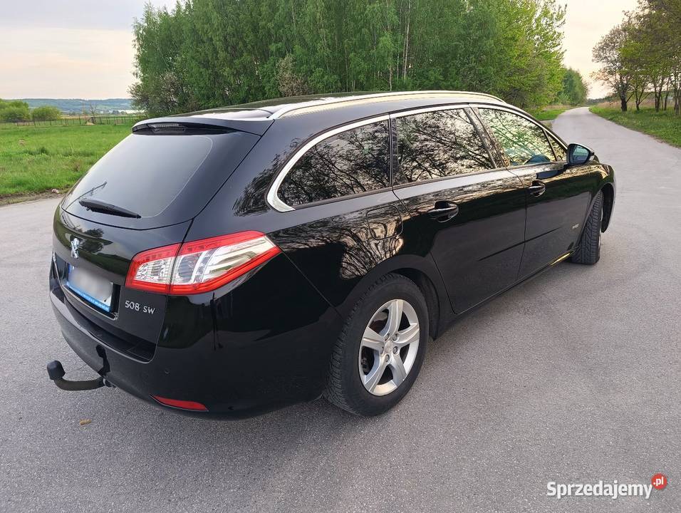 Peugeot 508 SW Automat Zadbany Hak Business Linę światła do jazdy dziennej Pustynia