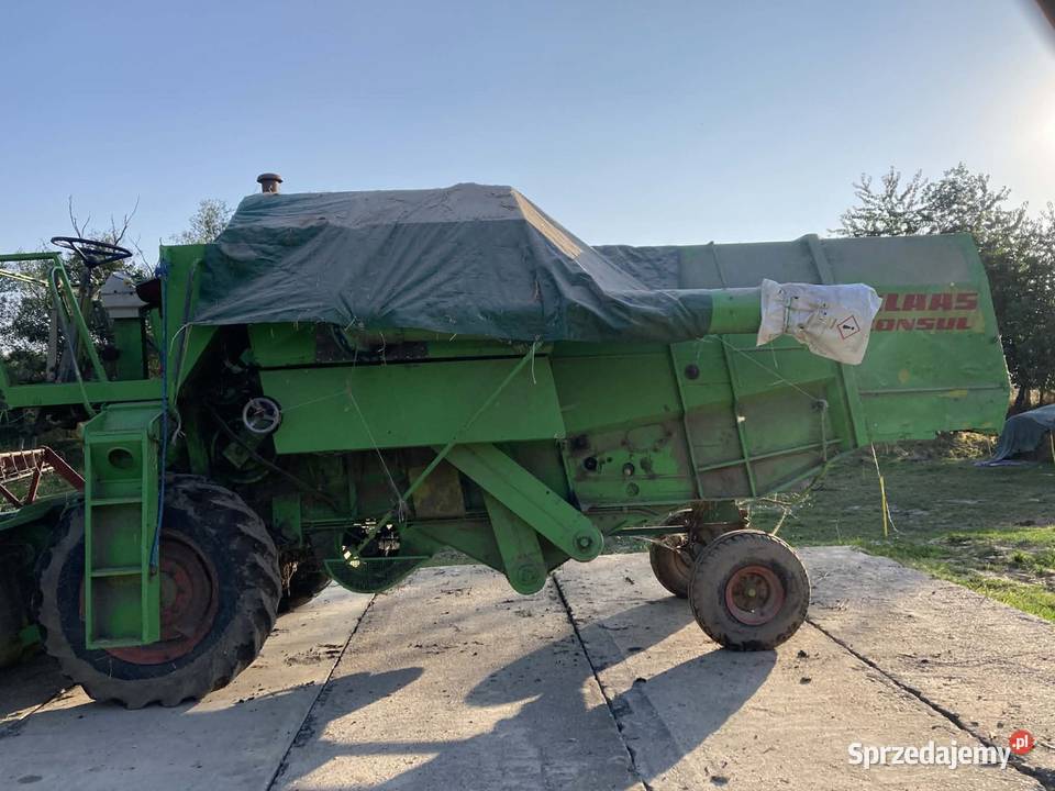 Kombajn zbożowy class consul 3m Zamiana Nowe Łąki
