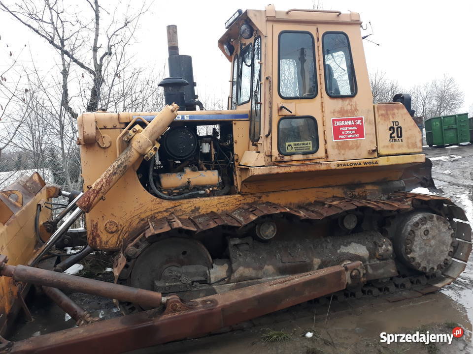 Spycharka Stalowa Wola HSW TD20 1987r Rok produkcji 1987 Spycharki małopolskie