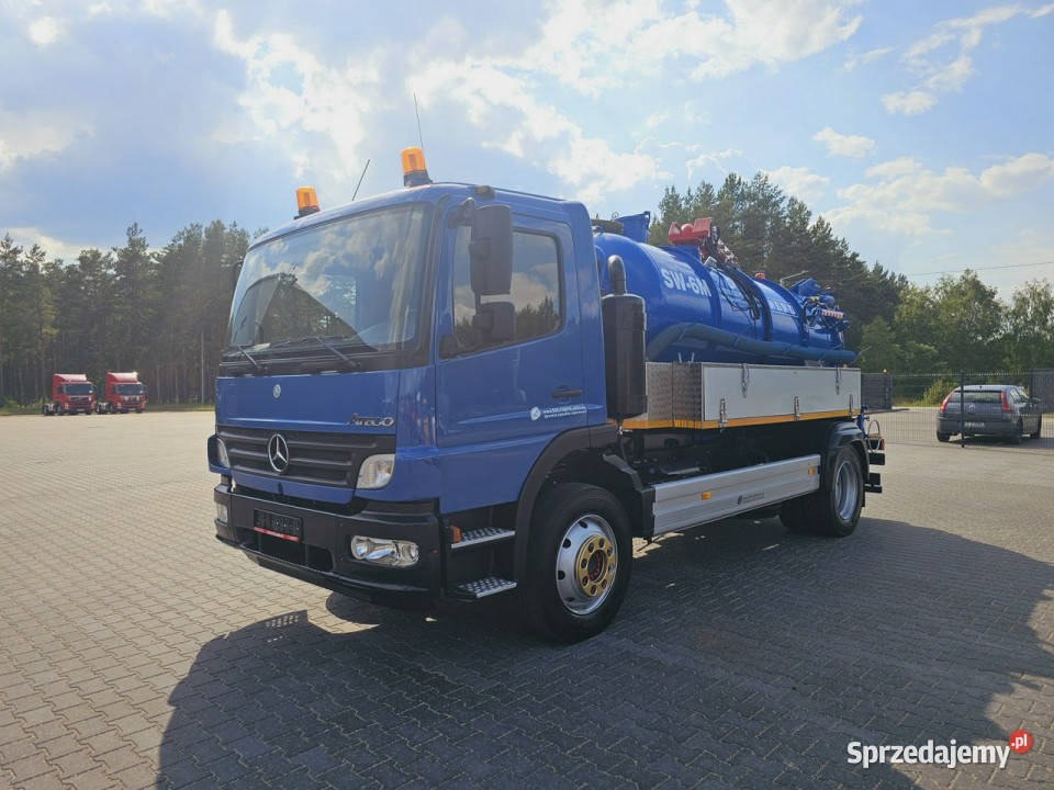 Mercedes ATEGO WUKO SW6M do zbierania odpadów Samochody ciężarowe Daleszyce