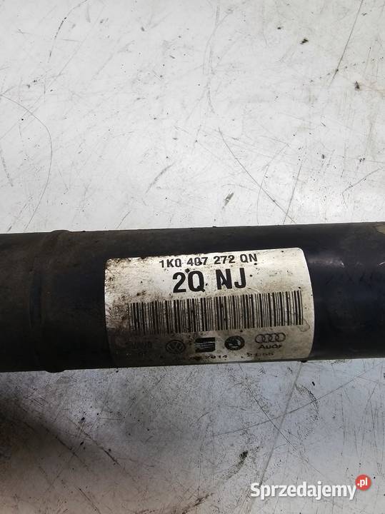 PÓŁOŚ PRAWA AUDI VW SEAT SKODA 1K0407272QN Przystajń