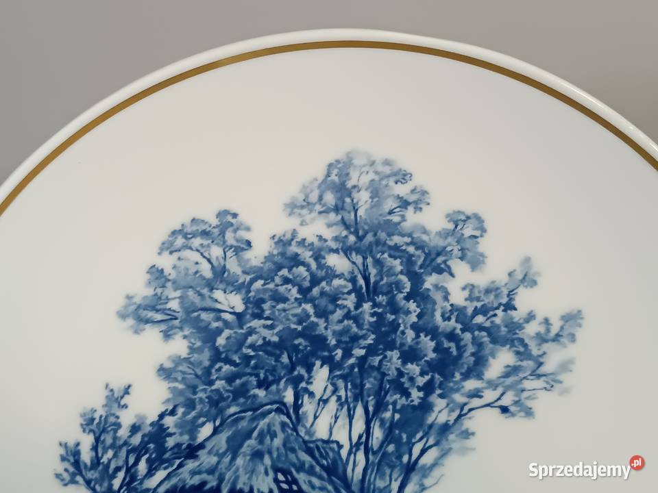 Meissen Patera Ścienna Adoracja Pasterzy 1943