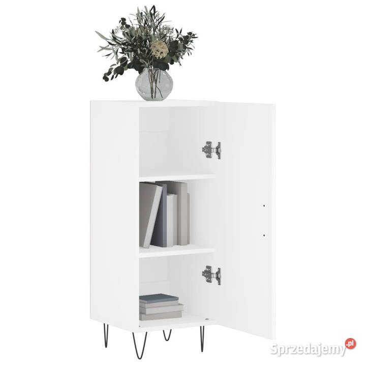 Szafka biała 345x34x90 materiał drewnopochodny