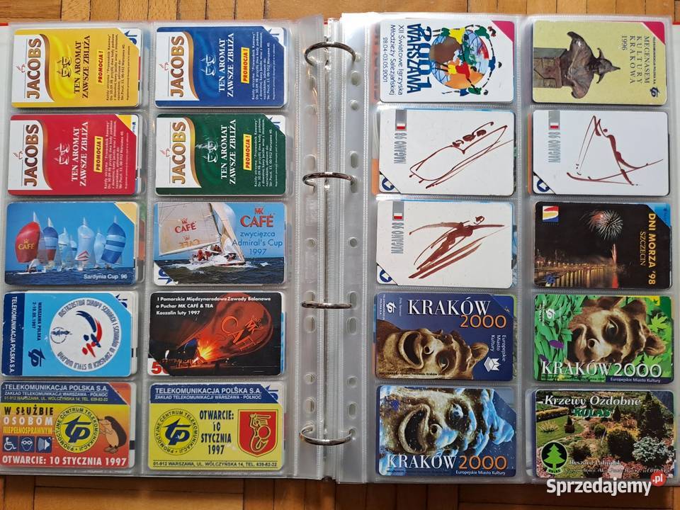 Karty telefoniczne ogłoszenie 1 na 2 Warszawa sprzedam