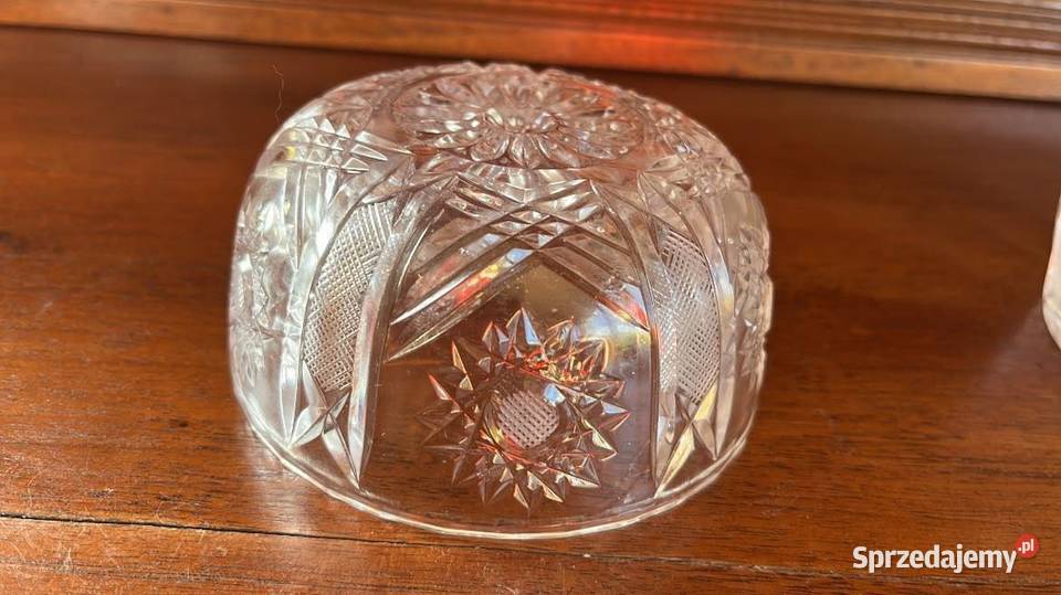 Kryształowa miseczka do deserów słodyczy dipów Porcelana i szkło Gdańsk sprzedam