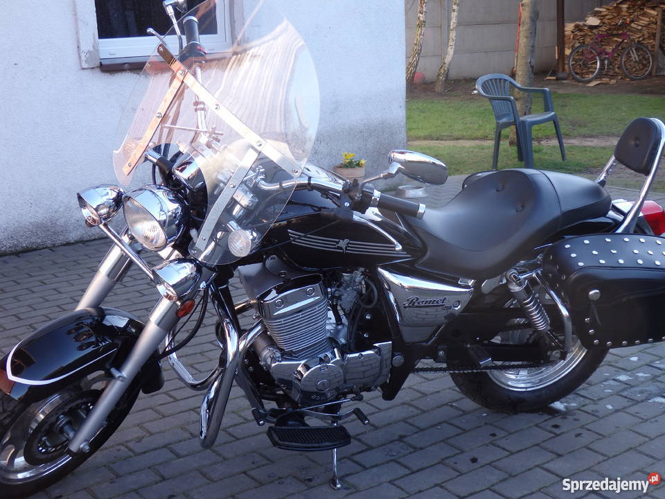 Romet r250 nie Yamaha Suzuki Honda kupiony w polskim salonie Trzcinica sprzedam
