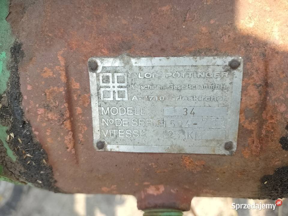 Sprzedam przetrzasacz Zgrabiarki i przetrząsacze Stwolno