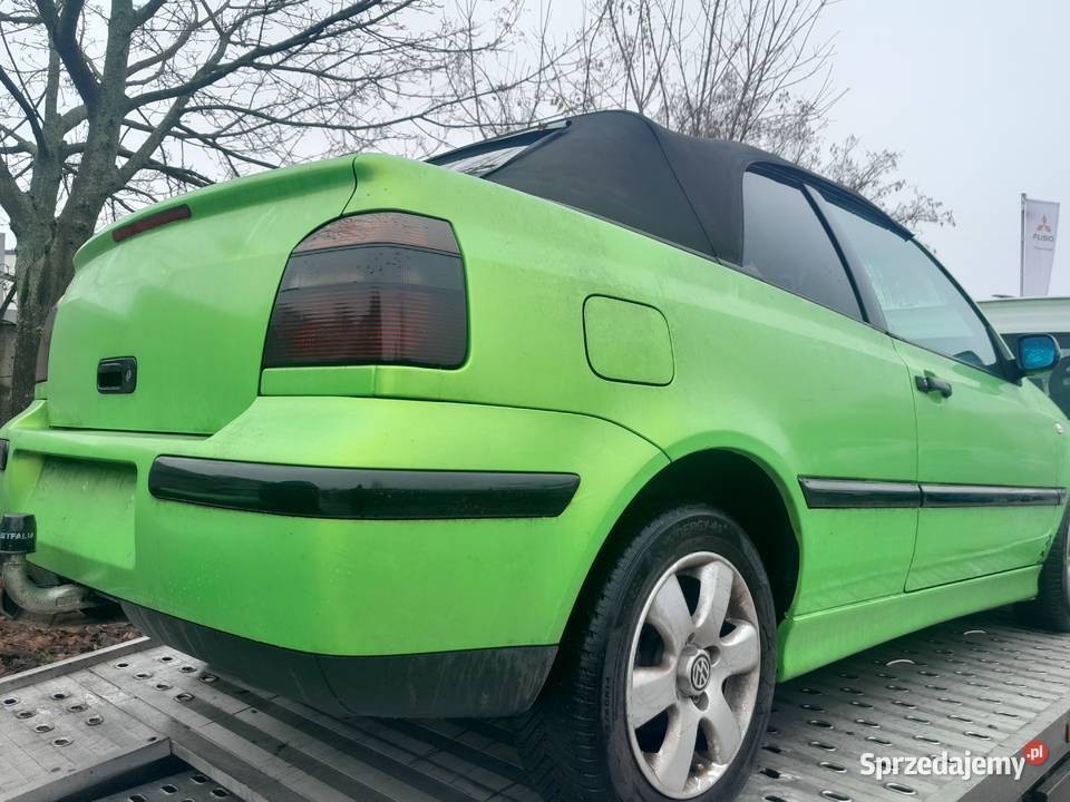 VW Golf IV 20 benzyna 115 z de Karmann alu Led Kabriolet Motoryzacja Szamotuły
