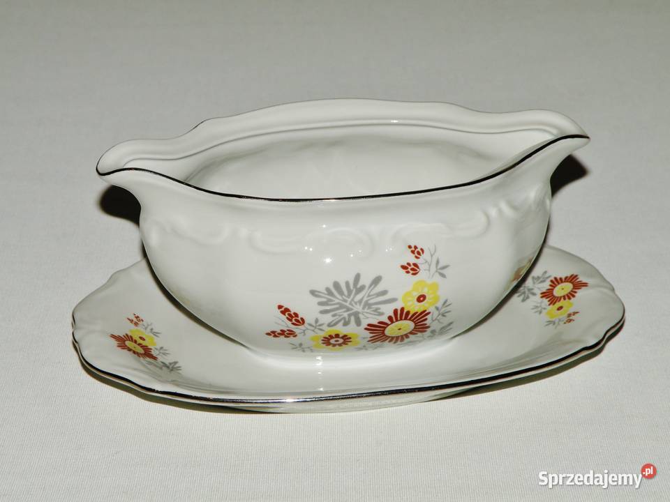 Sosjerka porcelanowa Chodzież z lat 7080ch PRL