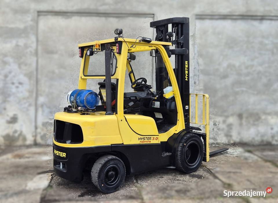Hyster 3000 TRIPLEX 580 waga elektroniczna wózek Wózki widłowe śląskie Rybnik