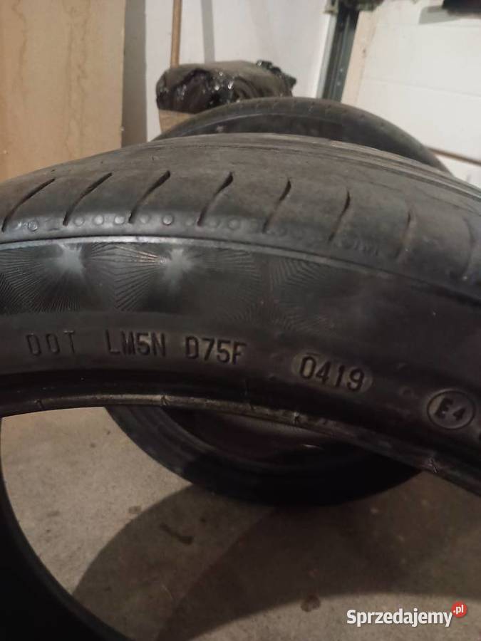 Opony letnie Continental 225 40 R18 Y XL Lublin sprzedam