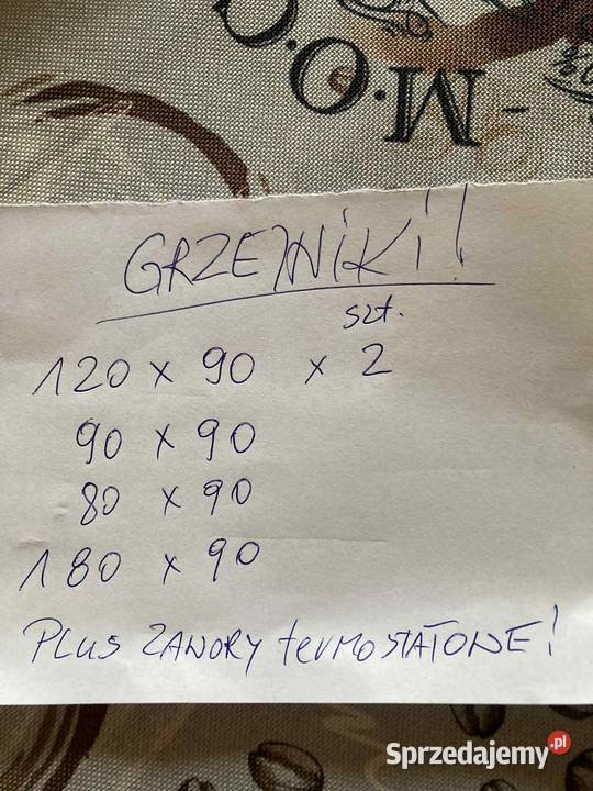Sprzedam grzejniki nowe Grzejniki Wrocław