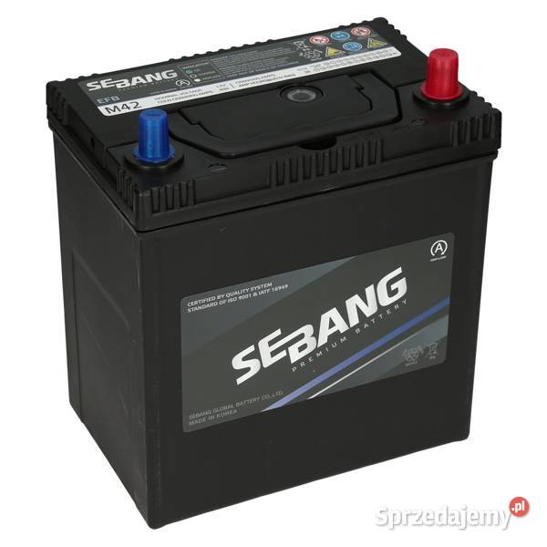 Akumulator Sebang EFB 12V 38Ah 400A P EFBJ38P Jelcz-Laskowice