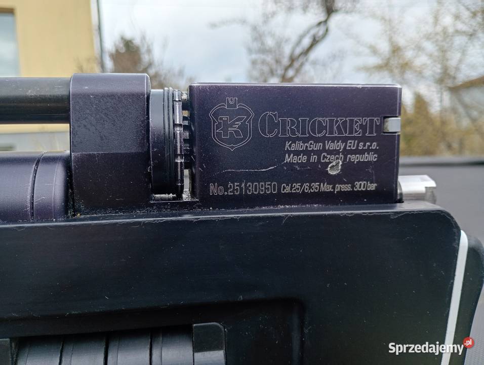Kalibrgun cricket 635 wiatrówka pcp sprzedam
