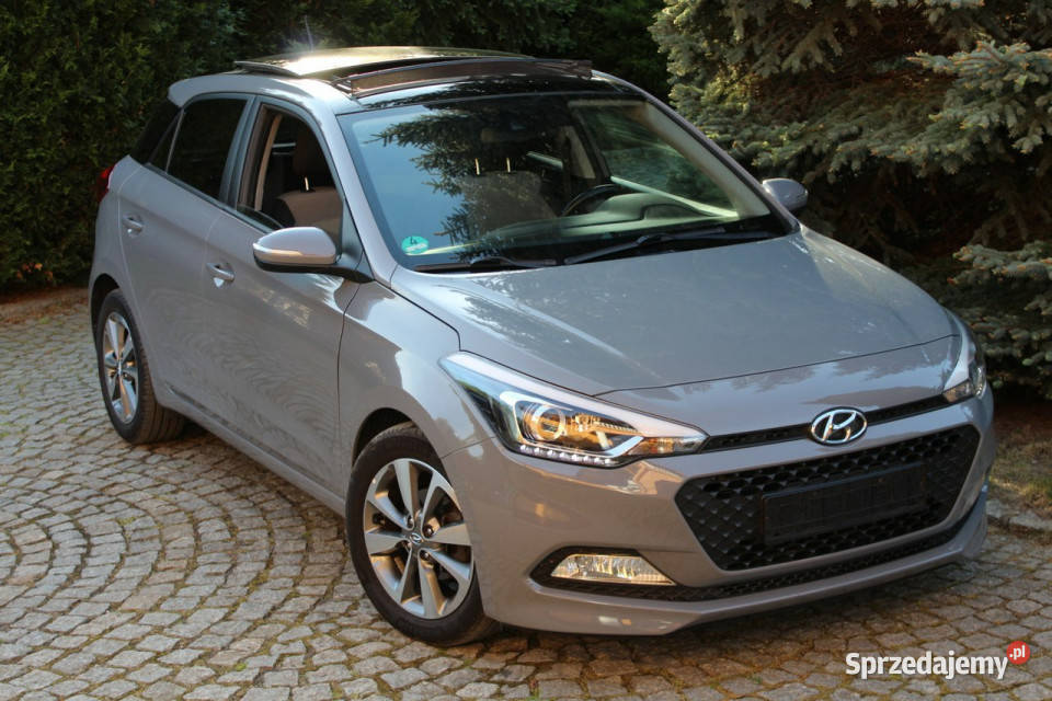 Hyundai i20 Benzyna Szyberdach Ledy Panorama dolnośląskie Lubań