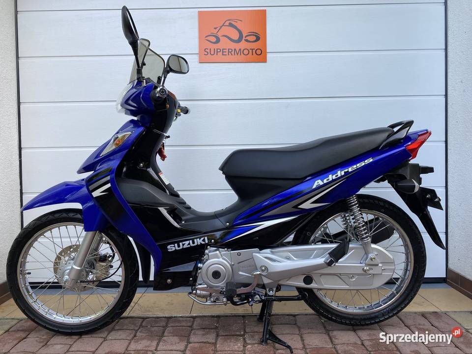 SUZUKI ADDRESS 125 KAT B A1 ZWINNY LEKKI IDEALNY Suzuki Kokoszkowy sprzedam