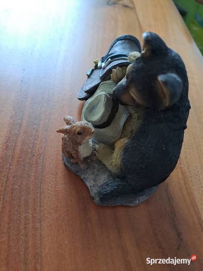 Figurka Ozdoba pies piesek zając siodło pies Warszawa sprzedam