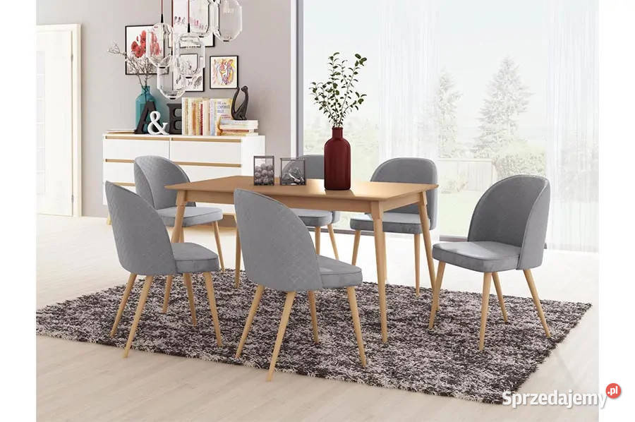 Stół drewniany nowoczesny rozkładany 891