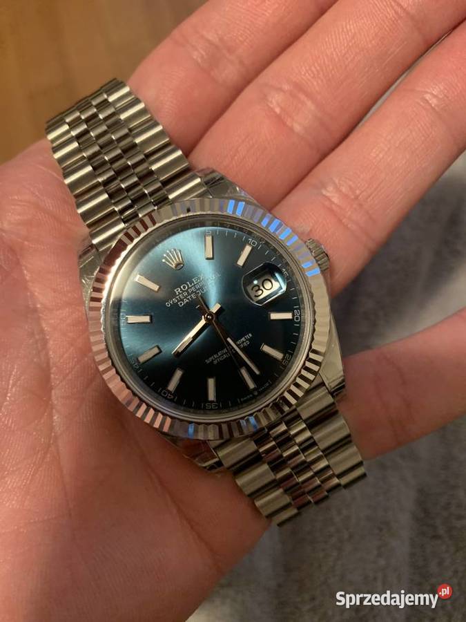 Rolex Datejust niebieski Warszawa