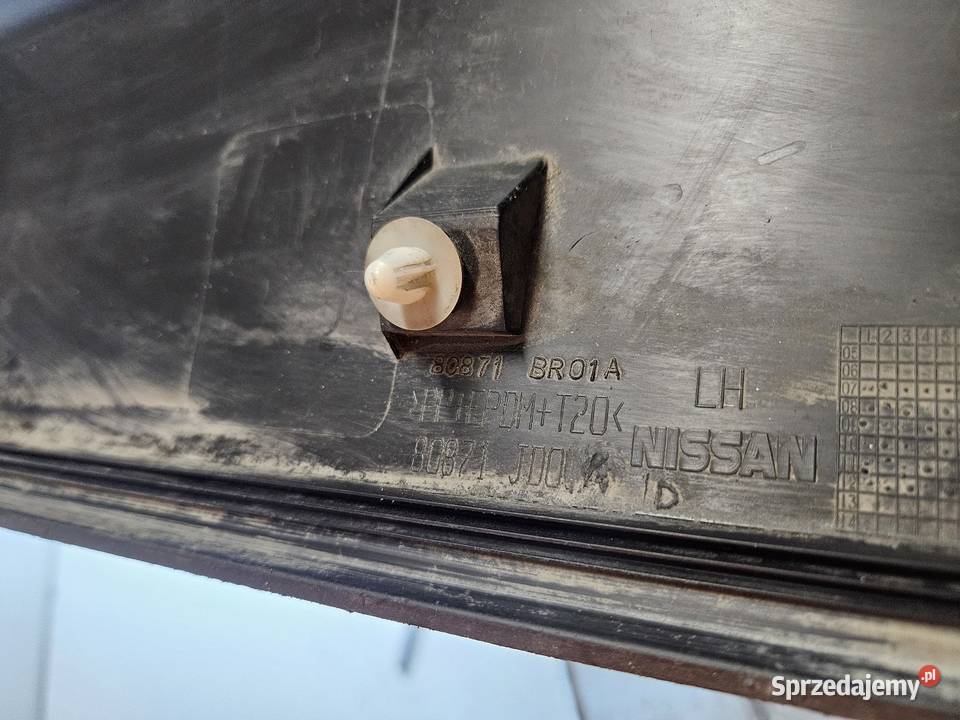 NISSAN QASHQAI I J10 LISTWA DRZWI LEWY PRZÓD Międzychód
