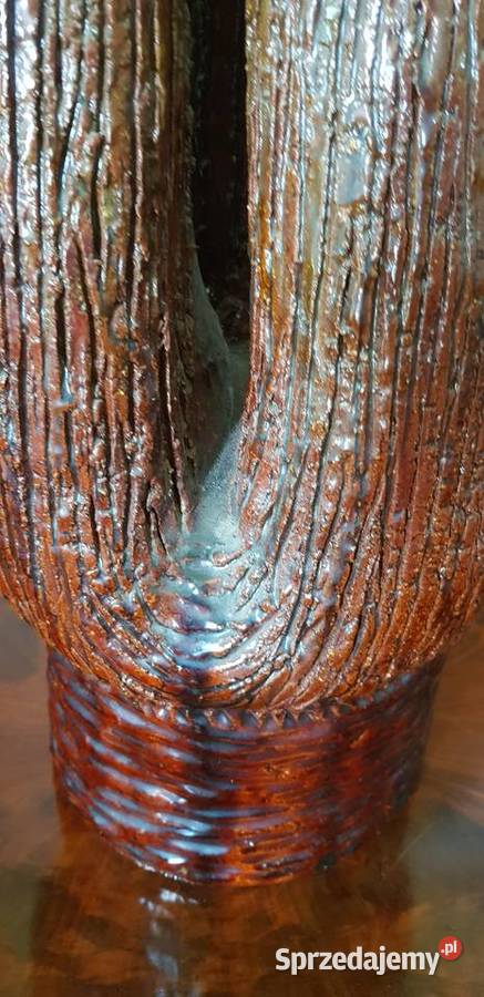 Wazon rzeźba ceramika Sacha Łysa Góra unikat Orneta