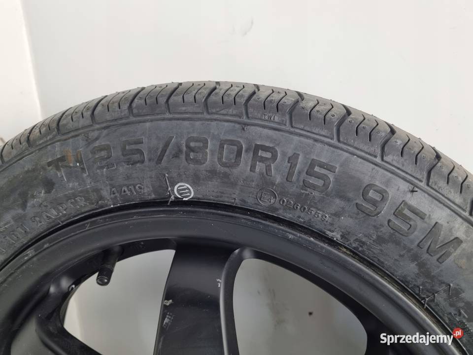 KOŁO DOJAZDOWE Opel Ampera Electron 12580 R15 Chełm