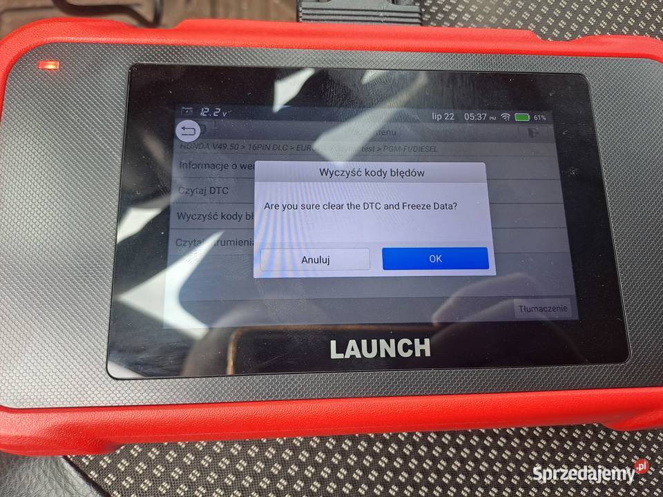 Launch CRP 123E Interfejs Diagnostyczny Skaner